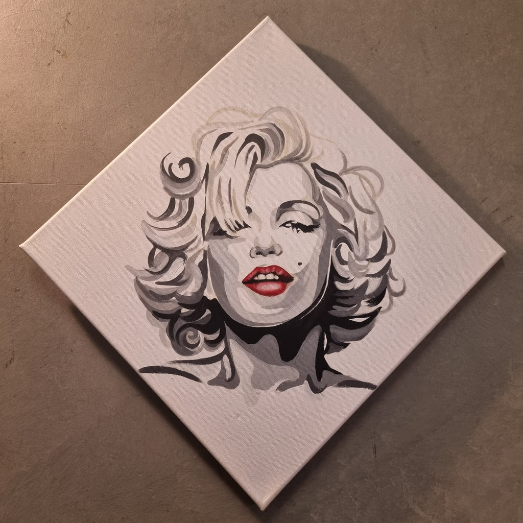 Dipinto Marilyn Monroe Nero